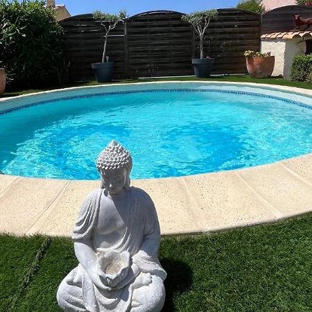 Piscine Cosy, 3 Chambres, 3 Sdb, Havre De Paix A 10 Min Des Plages Mauguio Esterno foto