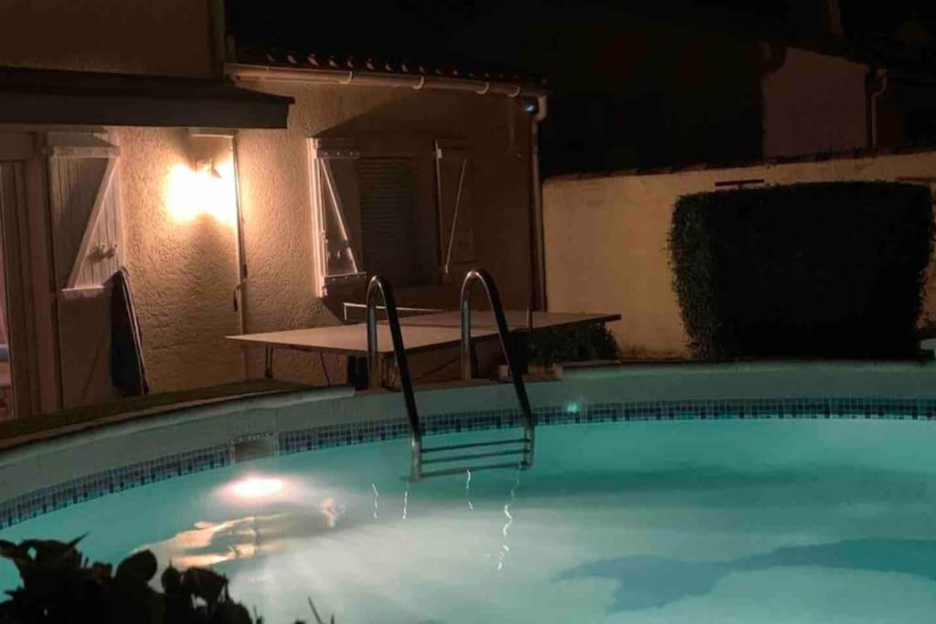 Piscine Cosy, 3 Chambres, 3 Sdb, Havre De Paix A 10 Min Des Plages Mauguio Esterno foto