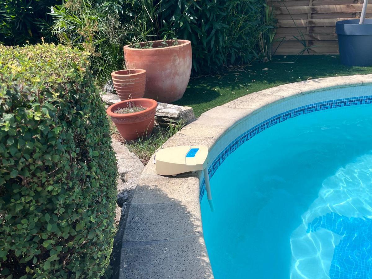 Piscine Cosy, 3 Chambres, 3 Sdb, Havre De Paix A 10 Min Des Plages Mauguio Esterno foto