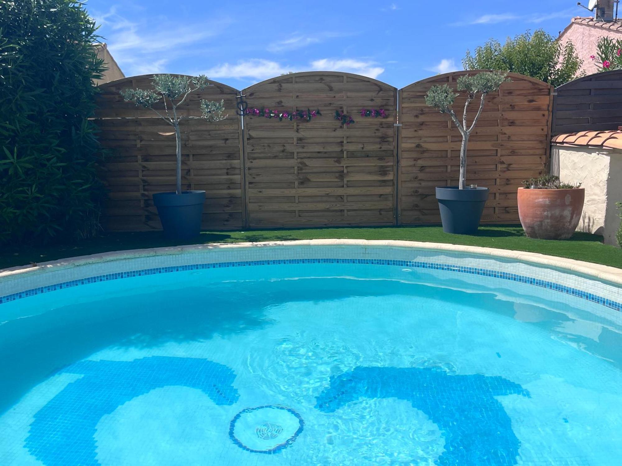 Piscine Cosy, 3 Chambres, 3 Sdb, Havre De Paix A 10 Min Des Plages Mauguio Esterno foto