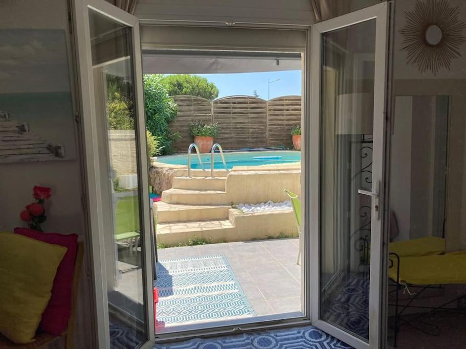 Piscine Cosy, 3 Chambres, 3 Sdb, Havre De Paix A 10 Min Des Plages Mauguio Esterno foto