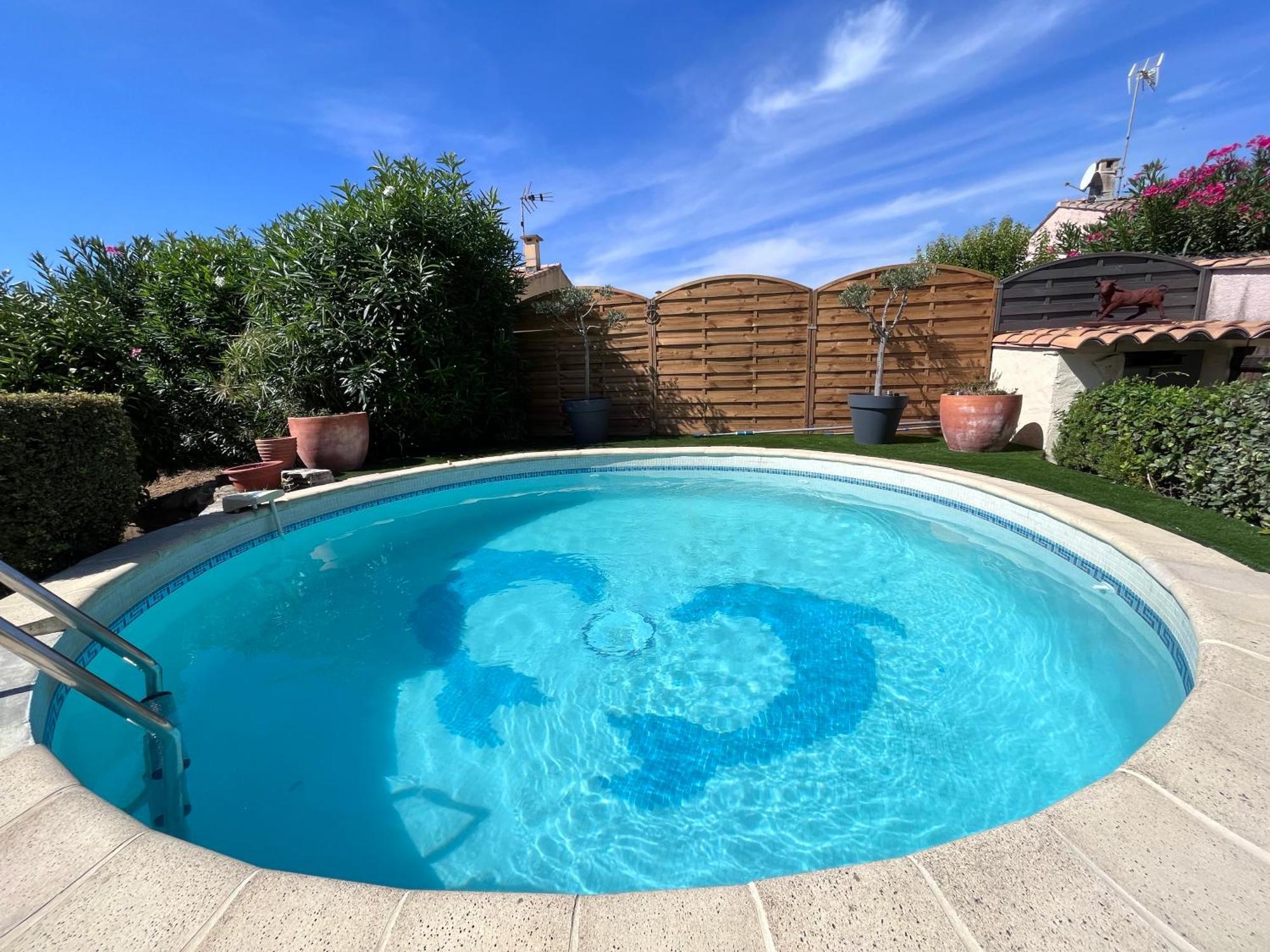 Piscine Cosy, 3 Chambres, 3 Sdb, Havre De Paix A 10 Min Des Plages Mauguio Esterno foto